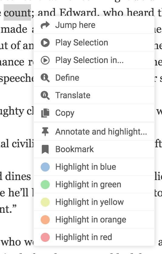 Add translations to your word list