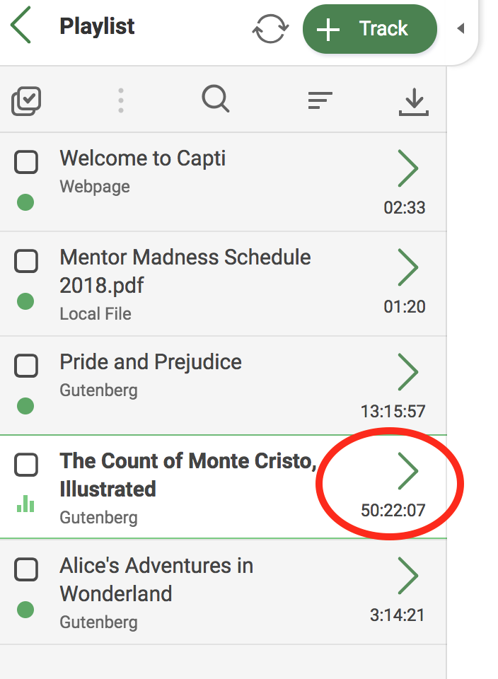 Go into article details
